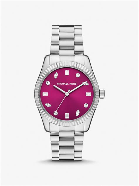 michael kors rolex steinchen|Lexington Pavé Silver.